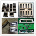 Cutting hard packing pvc boxes by Auto Feed Die Cutting Press